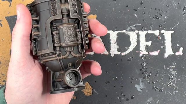 How to paint Nachmund kill team terrain