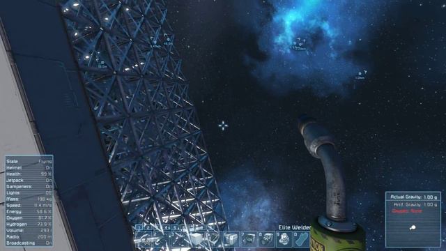 Space Engineers Beta - Part 7 - Building a Welding / Grinding Ship!