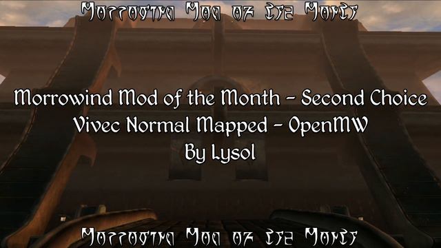 Morrowind Mod of the Month - April 2016