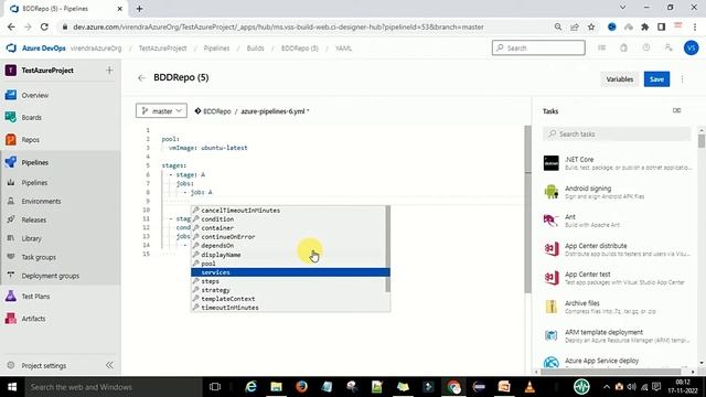 Dependency between stages in azure devops pipeline | How to skipped a stage in YAML azure pipeline