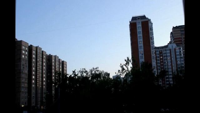 UFO - нло, Москва, Некрасовка, камера - внешний двор