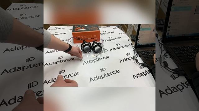 Би-светодиодные линзы Aozoom A5+ 3.0" 5500K(Hella 3R)