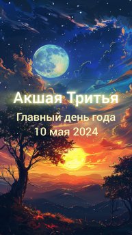 Акшая Тритья - главный день 2024 года. 10 мая 2024 - день исполнения желаний.