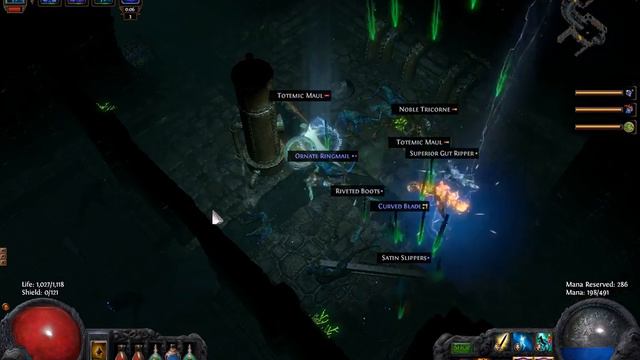 Path of Exile New Whirling Blade Scion Defender build Nov 12th 2016 level 48/49