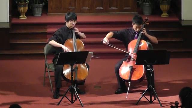 Amazing Grace with Bach Cello Duet