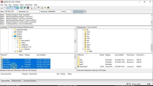 Turn RaspPI into a LAMP server part  4