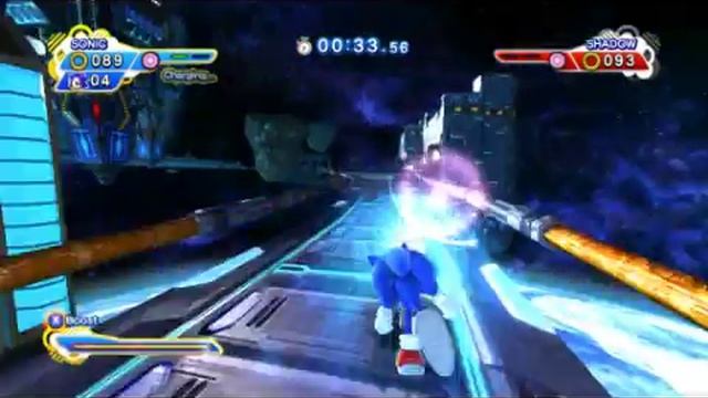 sonic generation sonic vs shadow rival battle