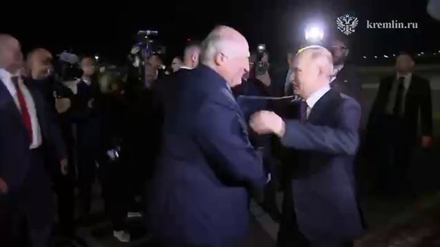 Встреча Путина и Лукашенко в Минске