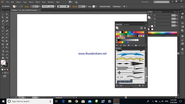 Mesh tool Custom brushes Custom Swatches illustrator cc [part 12] | Graphics Designing Course Nepal