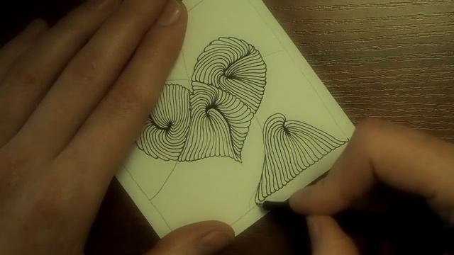ZEN-Сердце | МЕДИТАТИВНОЕ РИСОВАНИЕ | tangle Scena