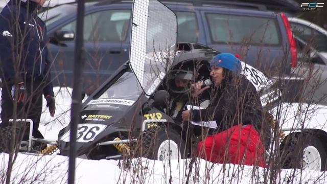 Finnish Crosskart Challenge - Inkoo Winter Race 14.2.2015 Crashes Highlights Pure Sounds