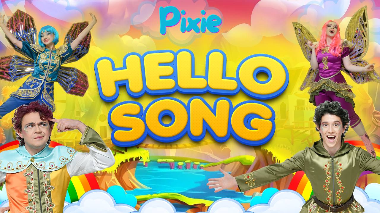 Hello Song🥰 | Pixie Kids Song🎶