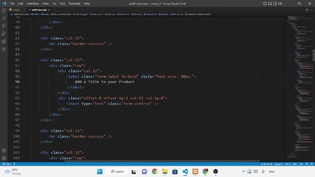 Web Project Task 12 | Product Registration Design |1st Year | Semester 01 | Java Institute