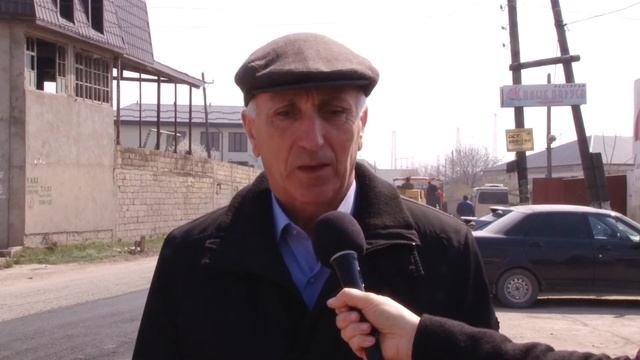 В Дербенте ведется благоустройство улицы Шеболдаева