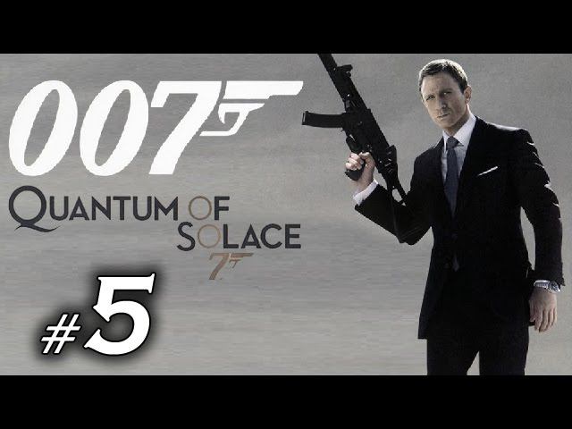 007: Quantum of Solace - Sink Hole walkthrough (PS2) SLES-55345, SLUS-21813, SLPM-55148