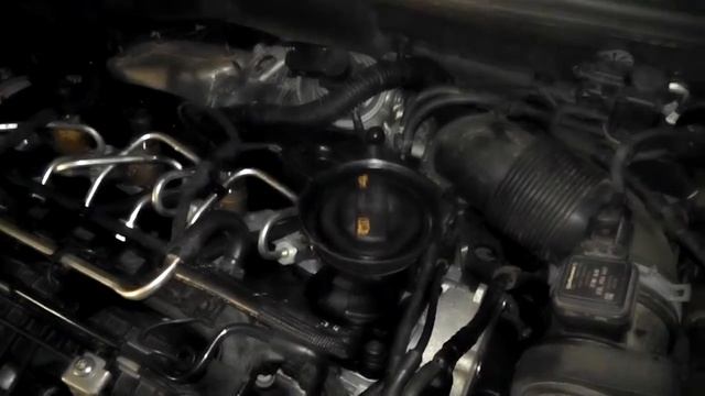 dychanie motora VW 1,6 TDI CAYC
