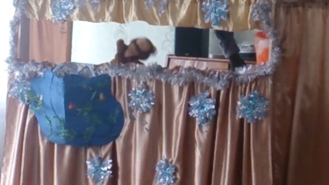Кукольный театр "Приключения Снеговичка"( на тему БЖД)