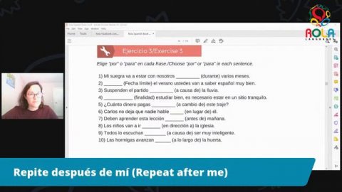 Community Spanish: Repaso - Por y Para (III)