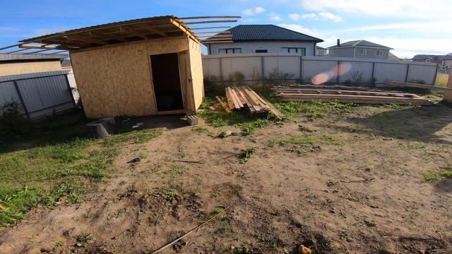 21  Витязево. Анапа. Завершаем кладку  начинаем лить колонны