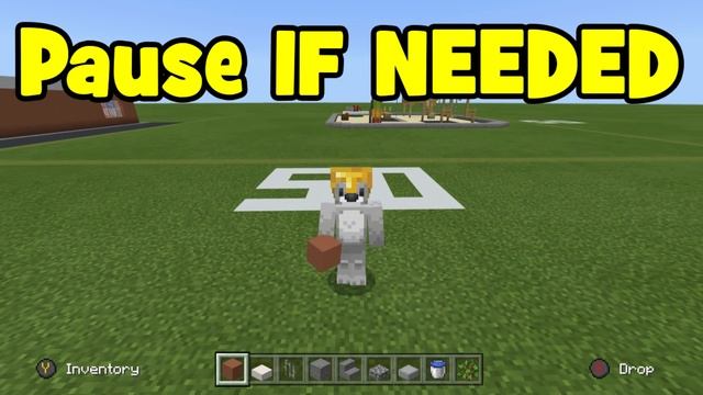Minecraft Tutorial: How To Make A Park With a Playground "2019 City Tutorial"
