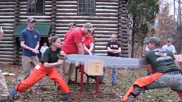 Haywood Jack and Jill Crosscut: Guffey and Christine