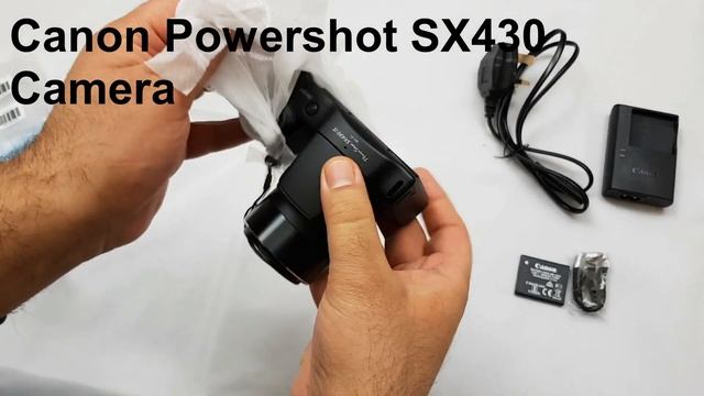 Canon Powershot SX430 20MP 45x Zoom Bridge Camera Unboxing and Review