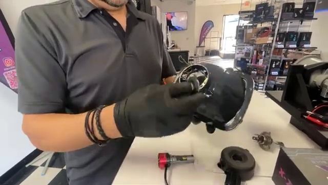 Installing and H4 = 9003 LED Headlight on any HeadLamp || The concept is the same on 99% of lamps