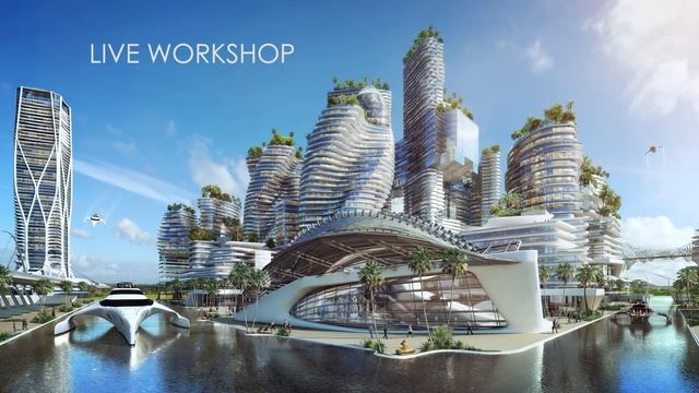 PHOTOSHOP For ARCHITECTS - 2.5 Hour Lecture - Day Scene Promo