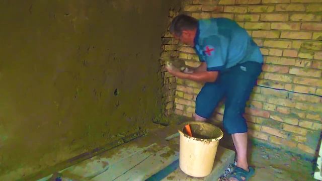 Штукатурка в гараже 25