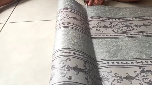 Shopee Haul Wallpaper Dinding || Motif Alur Batik