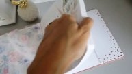 Альбом для девочки в замше