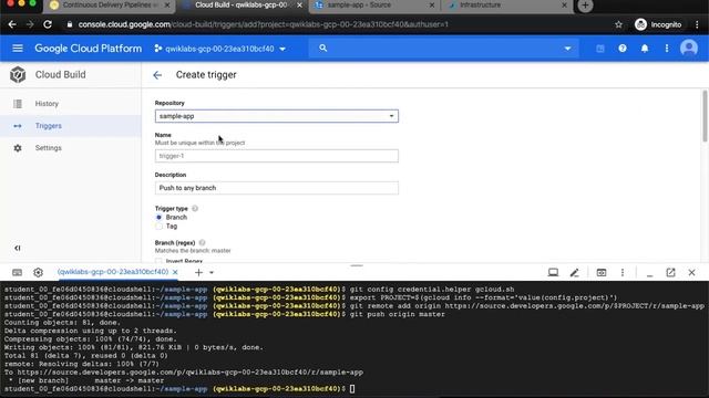 Continuous Delivery Pipelines with Spinnaker and Kubernetes Engine GSP114