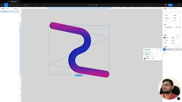 3D Gradient Lines in Figma | Figma Tutorials | Tricks and Tips for Figma | Figma in Hindi