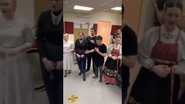 Марина Девятова и народный хор. Ах, ты степь широкая.. (Мурашки!!!)