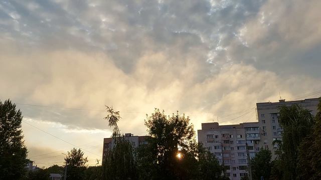 рассвет летний. 5 утра