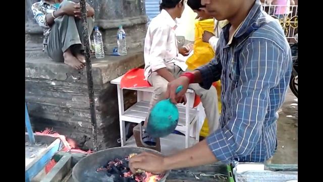 Уличная еда в Индии. Street food India