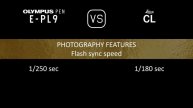 Olympus PEN E-PL9 vs. Leica CL: A Comparison of Specifications