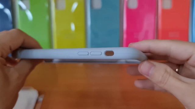 Распаковка Накладка для iPhone силиконовая Silicone Case
