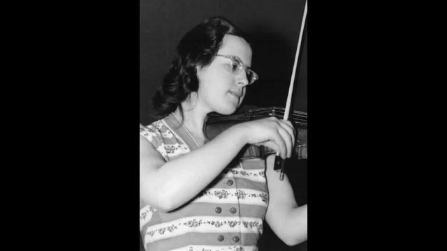 Tessa Robbins, Wood, Bohuslav Martinu 7 Arabesques For Violin & Piano BBC 1965