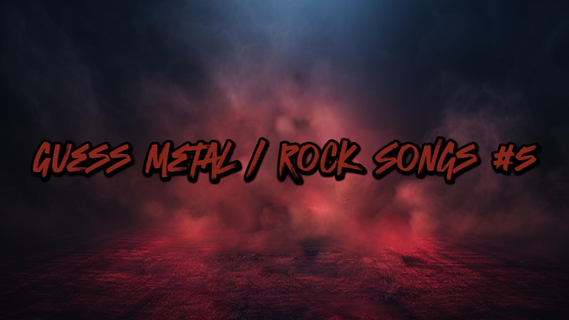 Metal / Rock Quiz 5