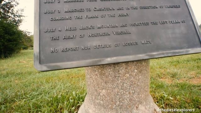 Exploring Gettysburg Battlefield and Monuments Day 2 (cinematic look)