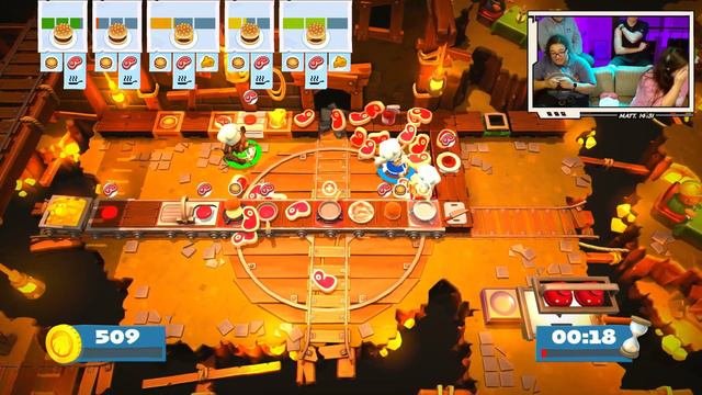 There's TOO MUCH MEAT!!!!!!!! | 2-6 | OVERCOOKED! 2 (feat. JAYDEN and JADIEN)