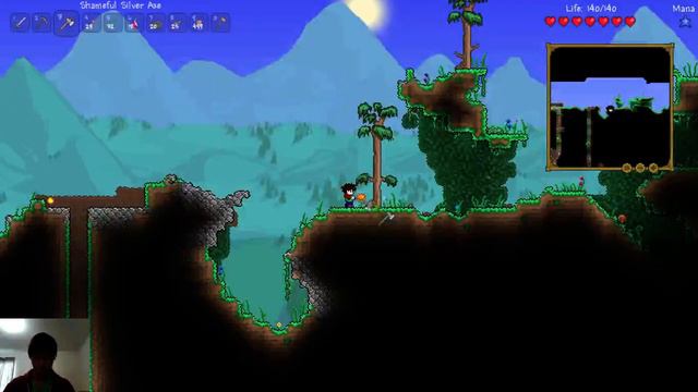 Terraria Let's Play(5) - House upgrade and Ralph the Merchant
