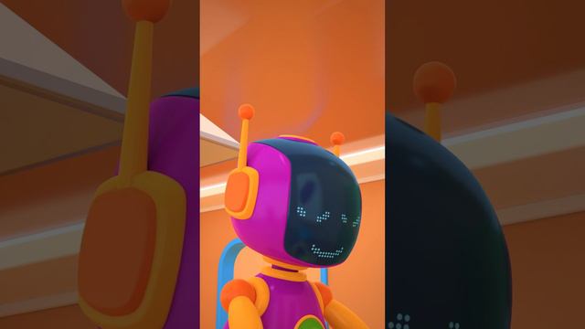 Funny robots play with an pinapple! New adventures & stories for kids. New episodes & cartoons