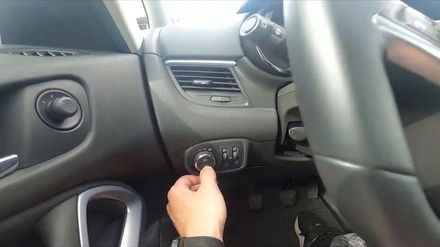 How to Enable or Disable Rear Anti-fog Lights in Opel Zafira C ( 2011 – 2019 ) - Use AntiFog Lights