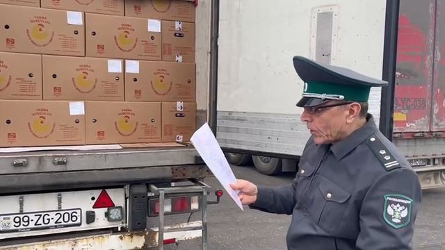 Россельхознадзором проконтролирована поставка очередной партии пищевых яиц из Азербайджана