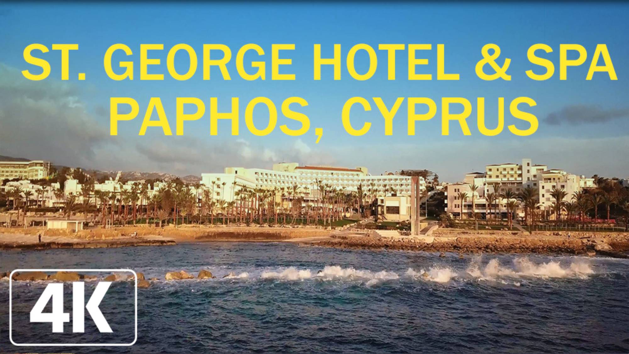 Кипр. St. George Hotel & Spa с высоты