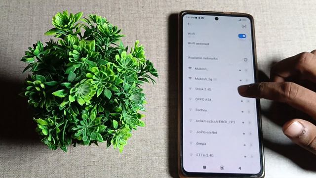 How to pair wifi network in Xiaomi 12 pro 5G, wifi settings