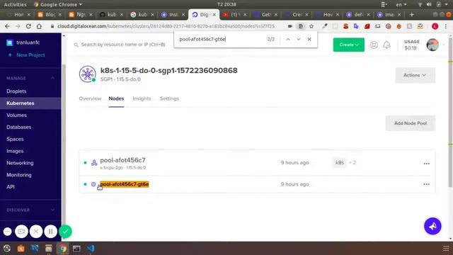 Kubernetes Cluster Digitalocean