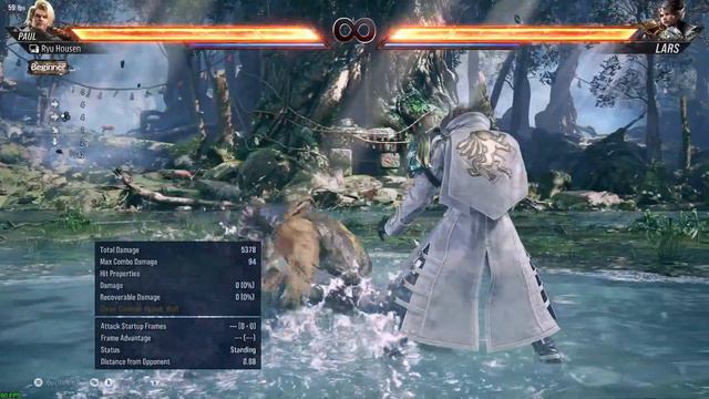 Tekken 8 - Some Paul Combos